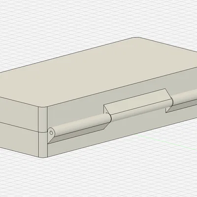 Đơn giản, nam châm ẩn, hộp bản lề dây tóc