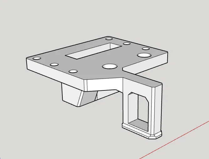 Bộ chuyển đổi HGH15 BMG với giá đỡ cáp - Image 1