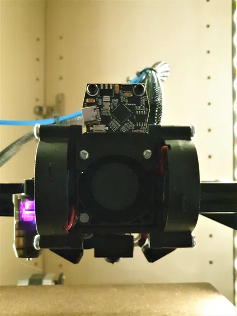 Giá treo gia tốc kế Kusba X Axis được thiết kế cho ống dẫn quạt Dual 5015 Satsana - Image 2