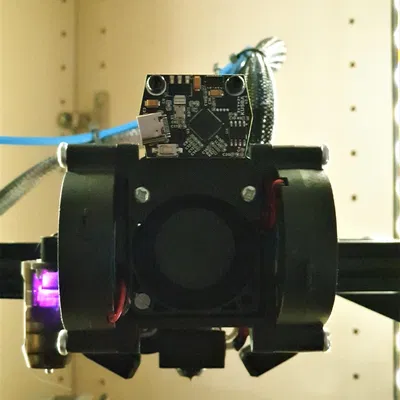 Giá treo gia tốc kế Kusba X Axis được thiết kế cho ống dẫn quạt Dual 5015 Satsana