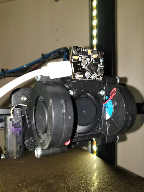 Giá treo gia tốc kế Kusba X Axis được thiết kế cho ống dẫn quạt Dual 5015 Satsana - Image 3