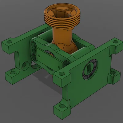 Olukelo gimbal ren và gắn cảm biến