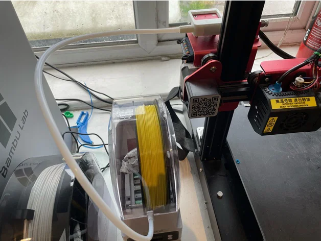 Bộ chuyển đổi cr10s CREALITY để kết hợp hộp khử nước cho đầu vào dây tóc. - Image 3