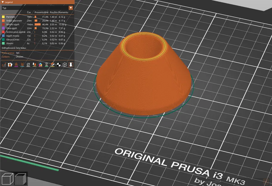 Đứng trên Bút chì Albi - Đáy đơn giản hóa - Image 1
