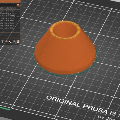 Đứng trên Bút chì Albi - Đáy đơn giản hóa