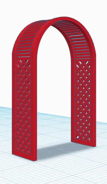 Vòm hỗ trợ leo núi thực vật - Image 1