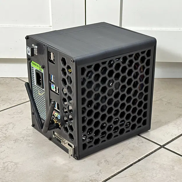 ITX PC Cube Case với SFX PSU - Image 2