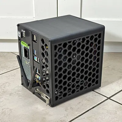ITX PC Cube Case với SFX PSU