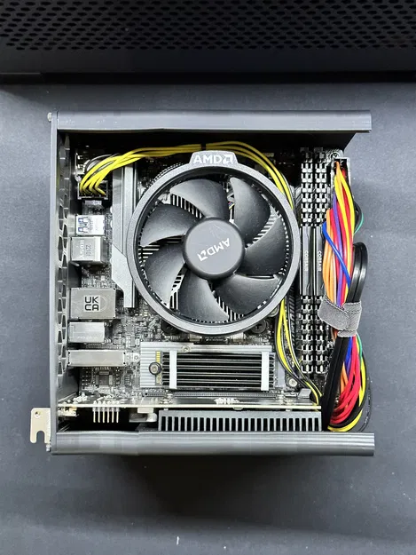 ITX PC Cube Case với SFX PSU - Image 12