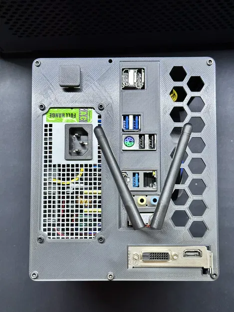 ITX PC Cube Case với SFX PSU - Image 14