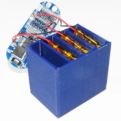 Giá đỡ cho 4 pin Lipo 602030