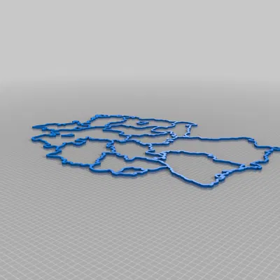 Bản đồ Đức của các quốc gia (Deutschland)