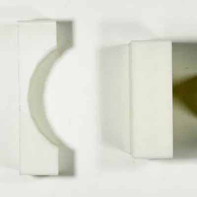 Crystal Radio Gối khối & Pedestal - 3 inch