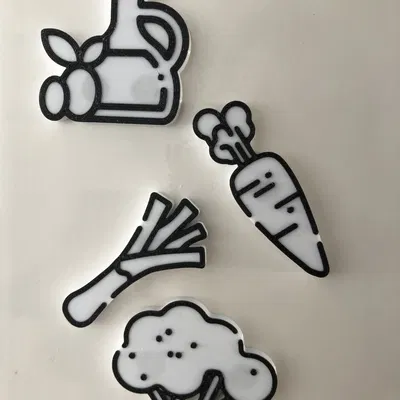 Nam châm nhà bếp cho công thức nấu ăn