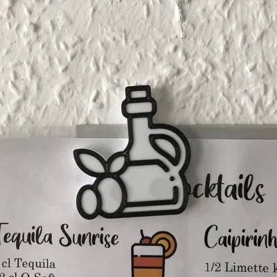 Nam châm nhà bếp cho công thức nấu ăn