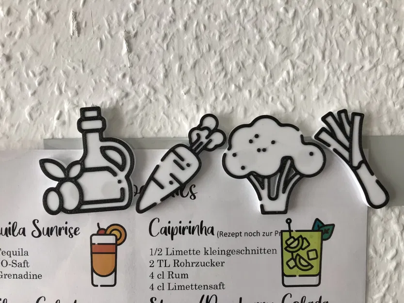 Nam châm nhà bếp cho công thức nấu ăn - Image 3