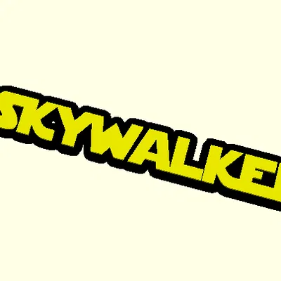 Star Wars Edition - Thẻ tên tùy chỉnh/Keychain