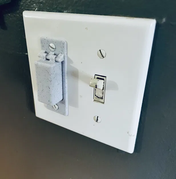 Nắp công tắc ánh sáng - bản lề, pip - Image 1