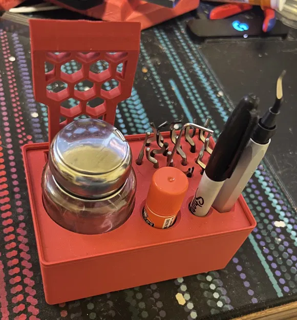 Người giữ bánh răng Trạm in Gridfinity - Image 1