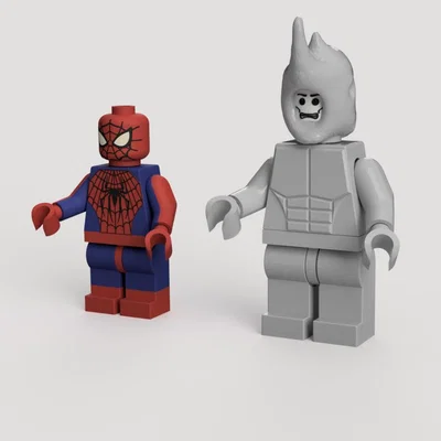 Lego Rhino khổng lồ từ Người nhện ~ (1: 5)