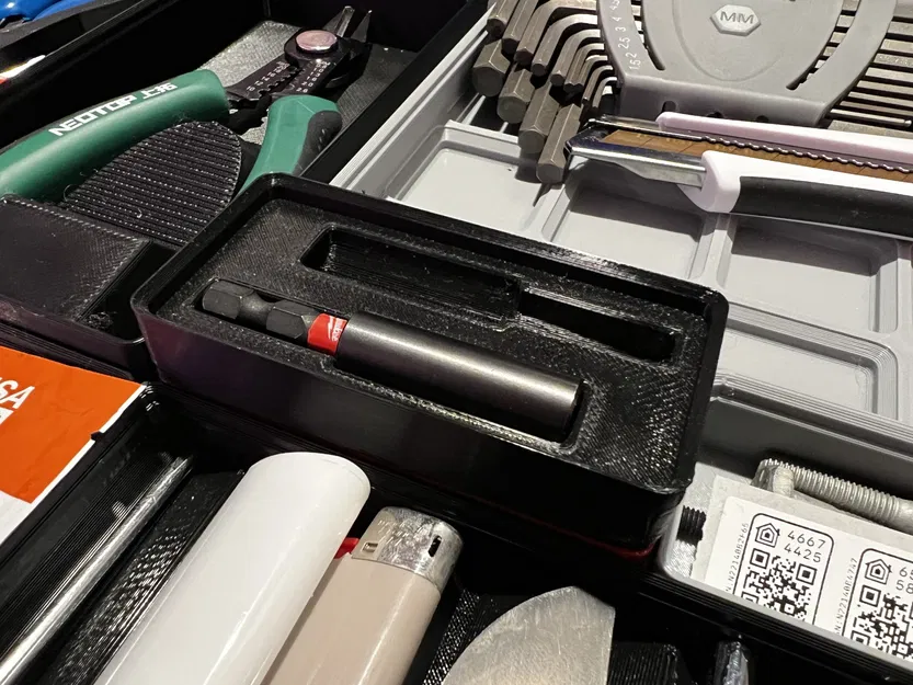 Milwaukee hex extension gridfinity - Image 1