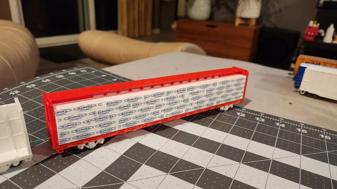 72 'Centerbeam Flatcar - Image 2