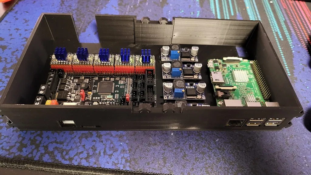 Ender 3 Max, SKR 1.4 Turbo, Raspberry Pi 3B khay - Image 1