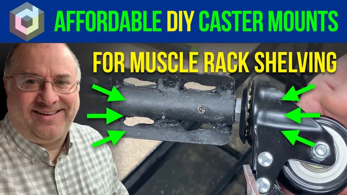 Giá treo caster DIY siêu giá cả phải chăng cho kệ thương hiệu giá cơ bắp - Image 1