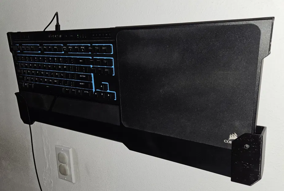 Corsair K63 Lapboard Wall Mount - Image 1