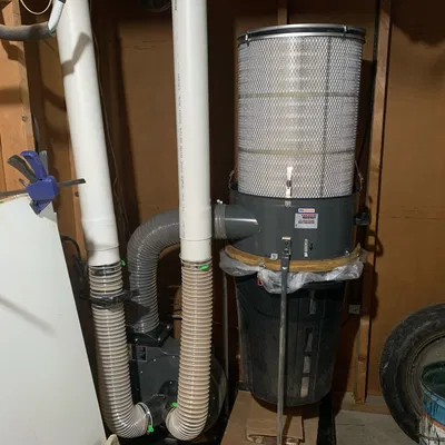 DIY CNC Tiết kiệm tiền Trick để thu thập bụi: Sử dụng thùng rác bình thường/túi cho HF Collector!