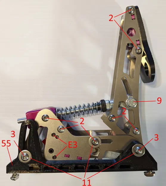 Bộ bàn đạp đua xe sim sim - Image 11