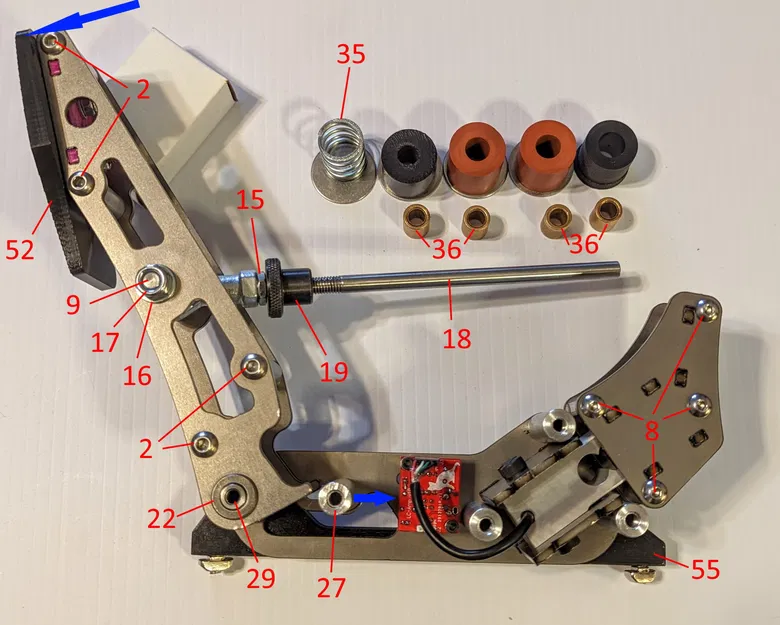 Bộ bàn đạp đua xe sim sim - Image 13