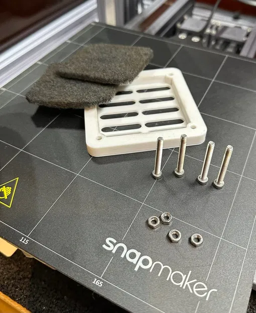 Snapmaker 2.0 Bộ lọc HEPA 80x80 mm Lüfer Nhà ở - Image 5