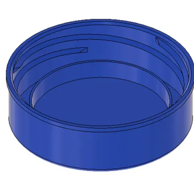 Một chiếc bình sữa gallon - có gân và phiên bản mịn