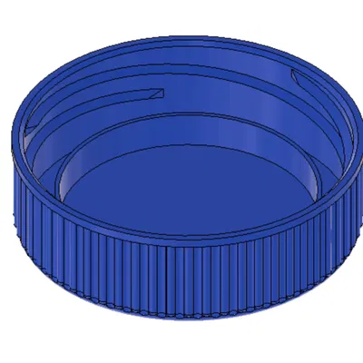 Một chiếc bình sữa gallon - có gân và phiên bản mịn