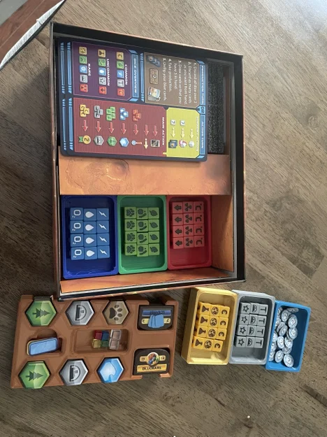 Terraforming Mars: Container lưu trữ trò chơi Dice - Image 1