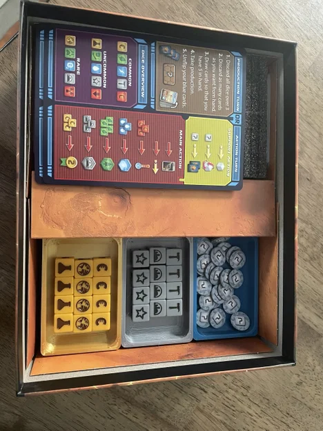 Terraforming Mars: Container lưu trữ trò chơi Dice - Image 2