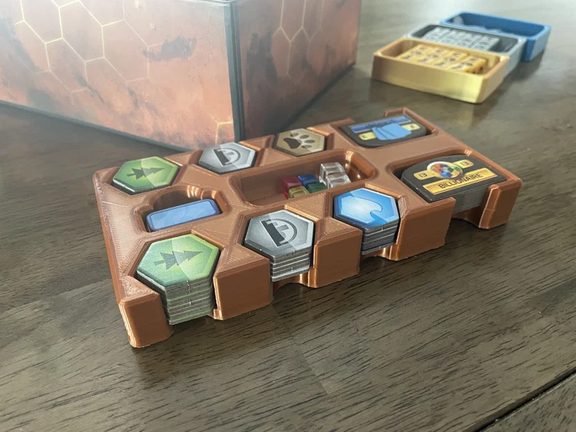 Terraforming Mars: Container lưu trữ trò chơi Dice - Image 3