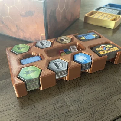 Terraforming Mars: Container lưu trữ trò chơi Dice