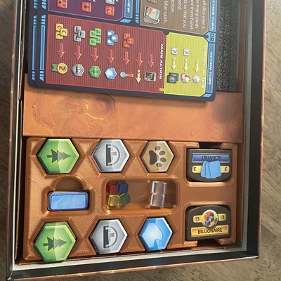 Terraforming Mars: Container lưu trữ trò chơi Dice