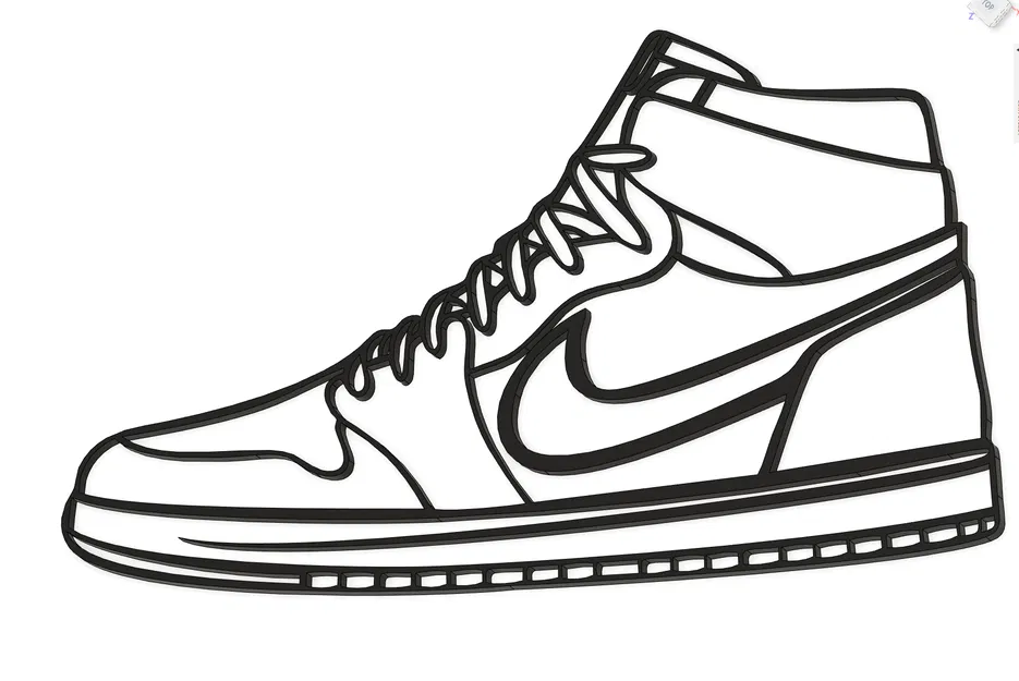 Jordan 1 Silhouette - Image 1