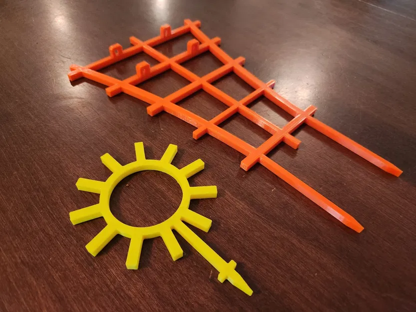 Xếp chồng Trellis với trang trí mặt trời - Image 5