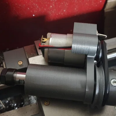 Cải thiện máy tiện nhỏ: Máy khoan công cụ với giá đỡ QCTP