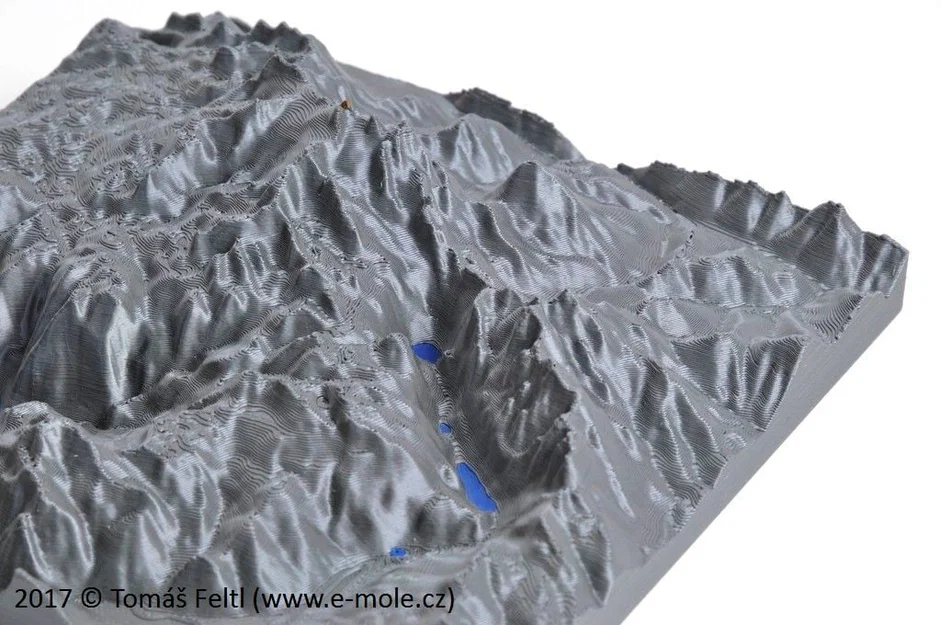 Địa hình 3D: Alps - Gần Dachstein - Image 1