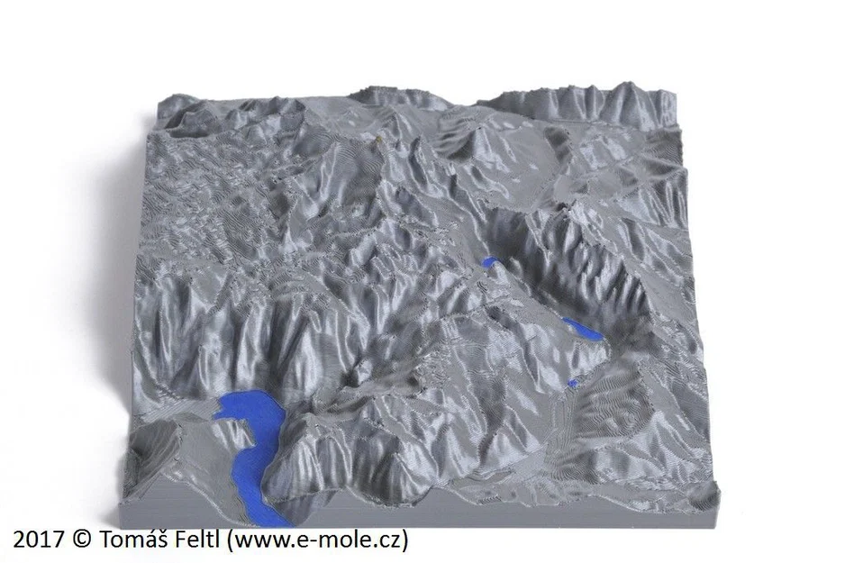 Địa hình 3D: Alps - Gần Dachstein - Image 2