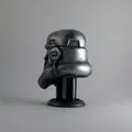 Mũ bảo hiểm Stormtrooper trên Piedestal (STL) - Thumbnail 4