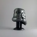Mũ bảo hiểm Stormtrooper trên Piedestal (STL) - Thumbnail 9