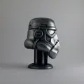 Mũ bảo hiểm Stormtrooper trên Piedestal (STL) - Thumbnail 10