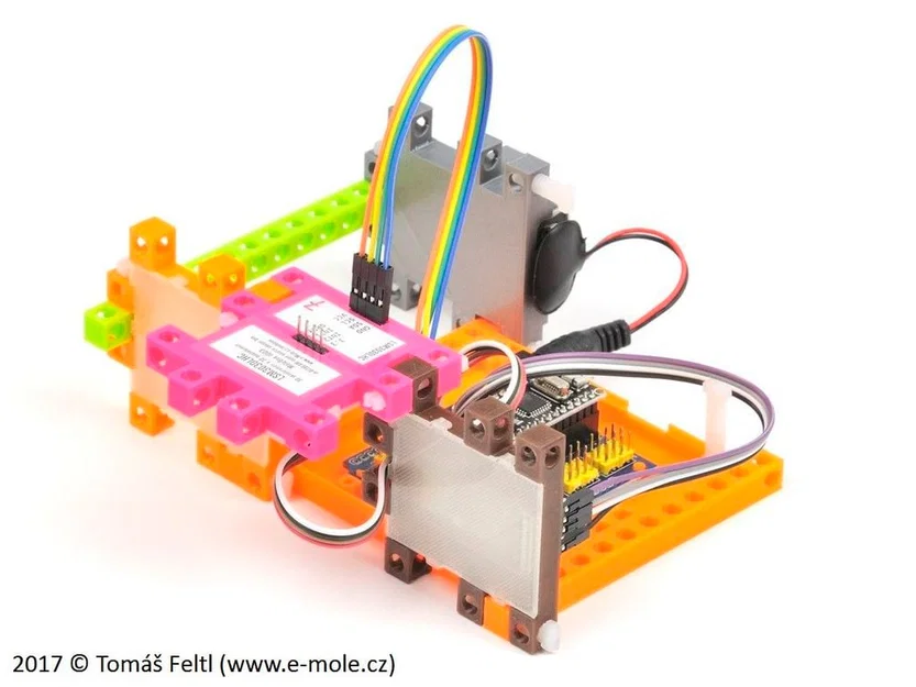 Hộp nốt ruồi: Nhiệt kế hồng ngoại MLX90614 - Image 3