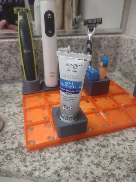 Giá đỡ chai Gridfinity - Image 1